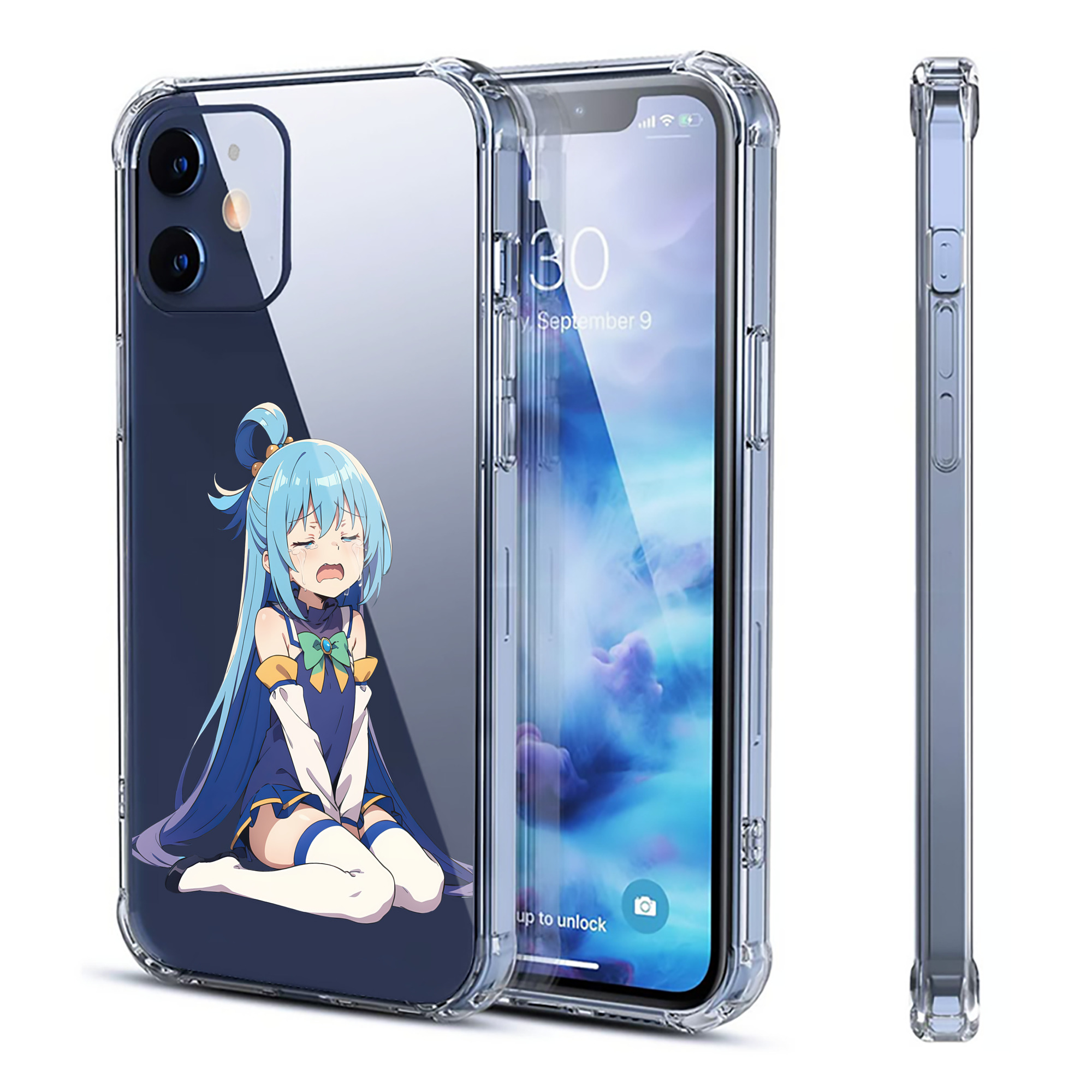 （画像用） 転スラ Regarding Reincarnated to Slime 【iPhone 12シリーズ対応】透明スマホケース（クリアソフトケース）
